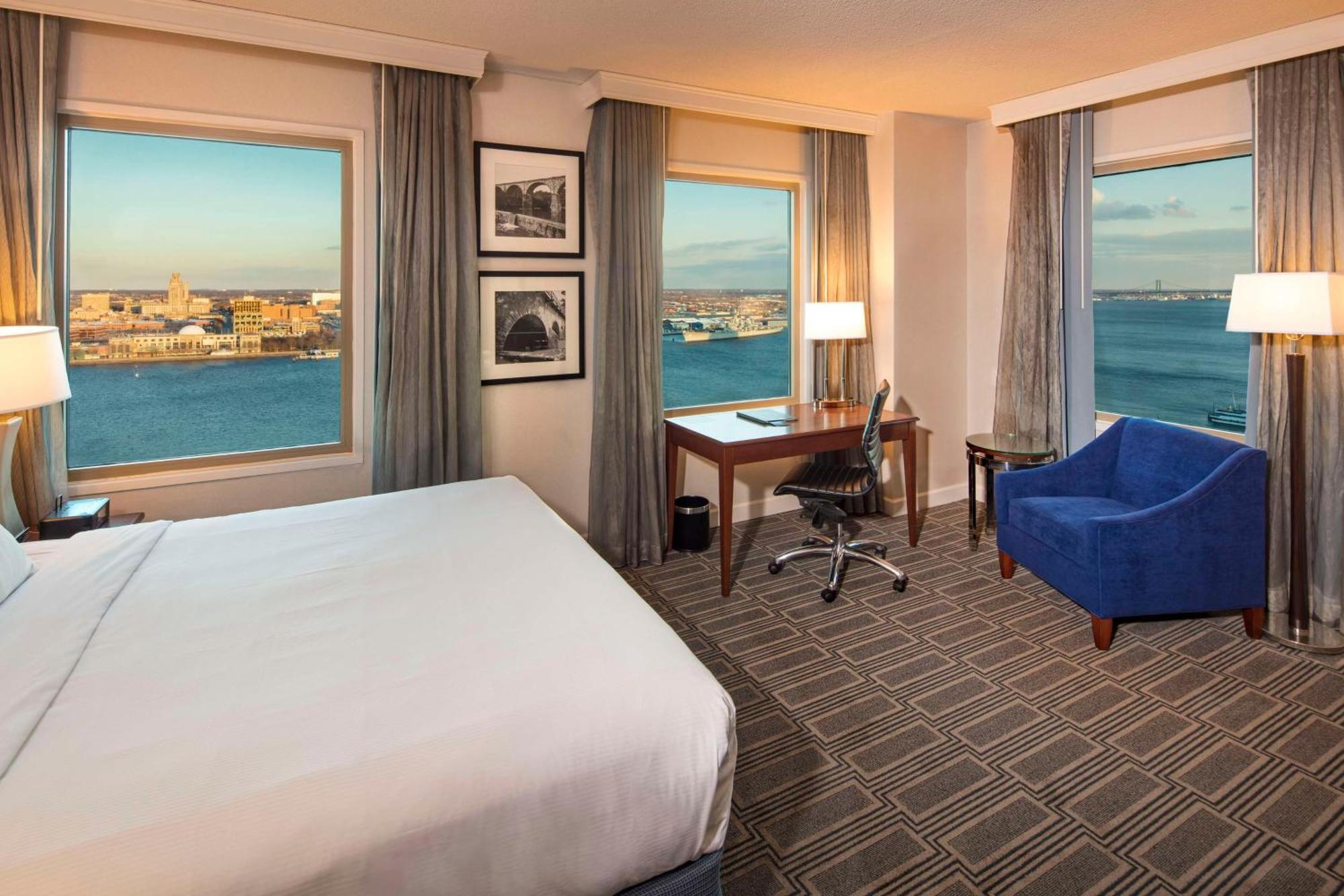Hilton Philadelphia At Penn'S Landing Hotel Exterior foto